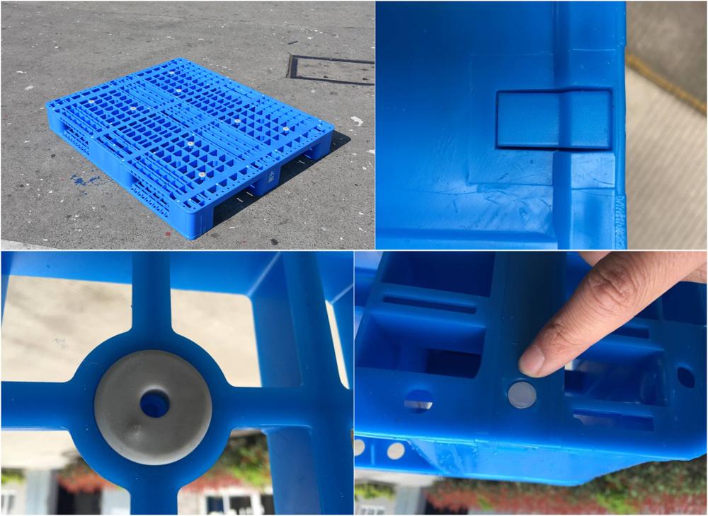 heavy duty hdpe durable steel reinforced large cheap plastic pallet for sale