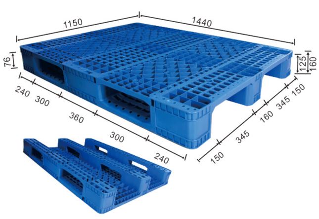1440x1150mm-Rackable-Plastic-Pallet-Dimension-Diagram 1440x1150mm-Rackable-Plastic-Pallet-Dimension-Diagram