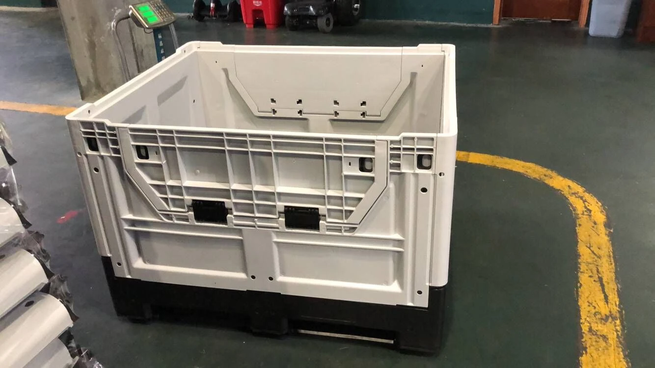 Jenis baru 1200x1000x810mm Dilipat Pallet Bin