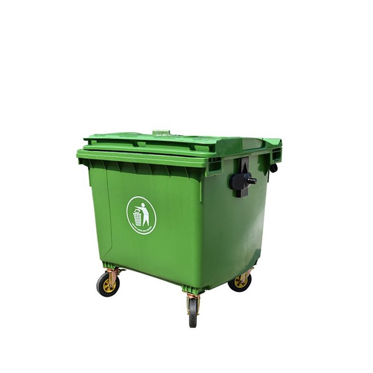 HDPE Large Plastic Trash Dustbin