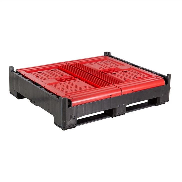 Plastic Folding Vented Pallet Box