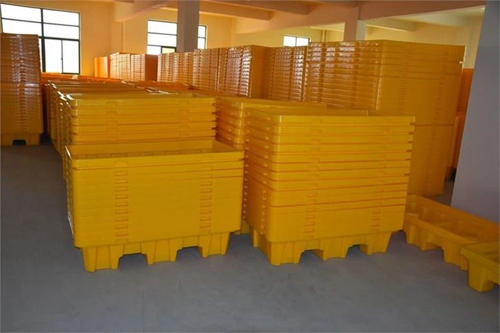 2-drum Oil Plastic Spill Containment Pallet