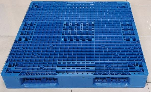 Double Sided Grid Plastic Shelf Pallet factory